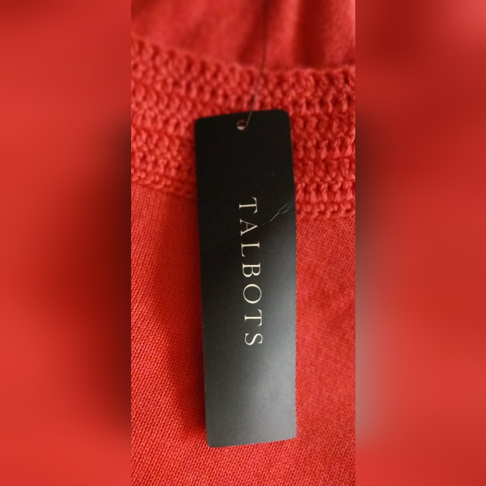 Talbots Coral Tank Top Size 1X